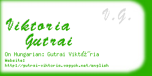 viktoria gutrai business card